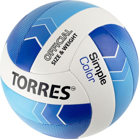 Купить Мяч волейбольный Torres Simple Color любительский р.5 в Приморске 